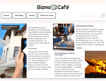 Tablet Screenshot of gizmocafe.com